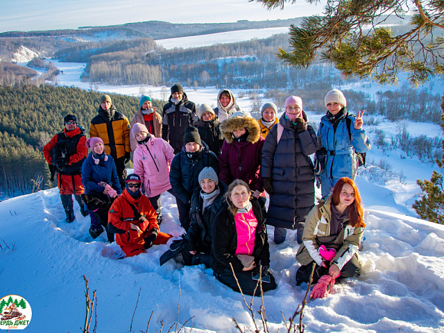Зимний поход в Таёжник